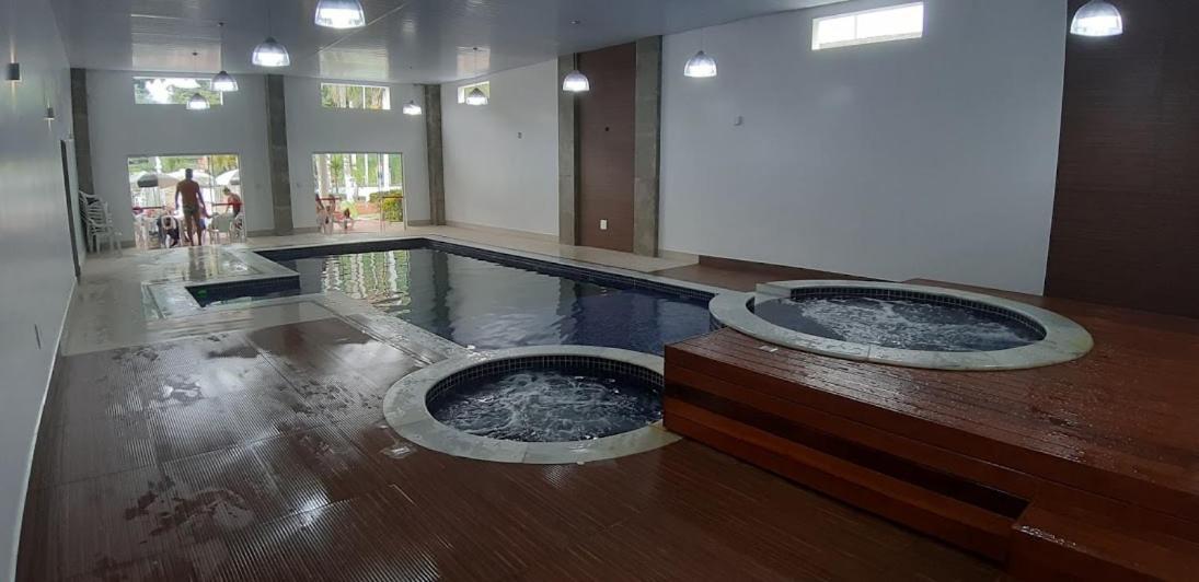 Flat Cavalinho Branco - Vista Do Lago E Piscina Aquecida Águas de Lindóia Eksteriør bilde