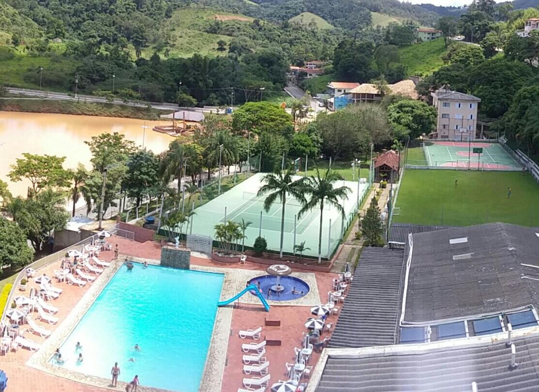 Flat Cavalinho Branco - Vista Do Lago E Piscina Aquecida Águas de Lindóia Eksteriør bilde